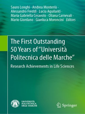 cover image of The First Outstanding 50 Years of "Università Politecnica delle Marche"